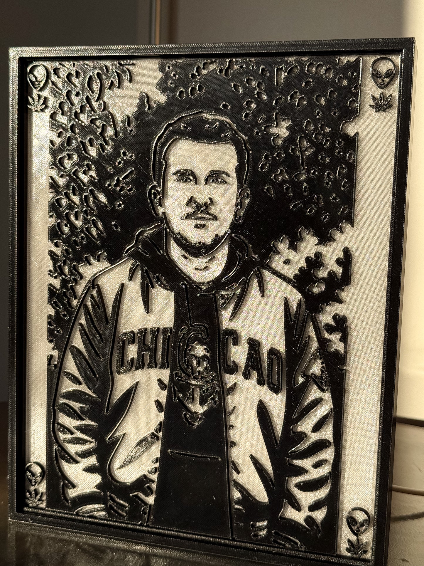 Your Photo! Custom 3DPrinted LED Photo Frame • Personalized Art from Your Picture • Unique  PHOTO Box Light Gift • Christmas Gift