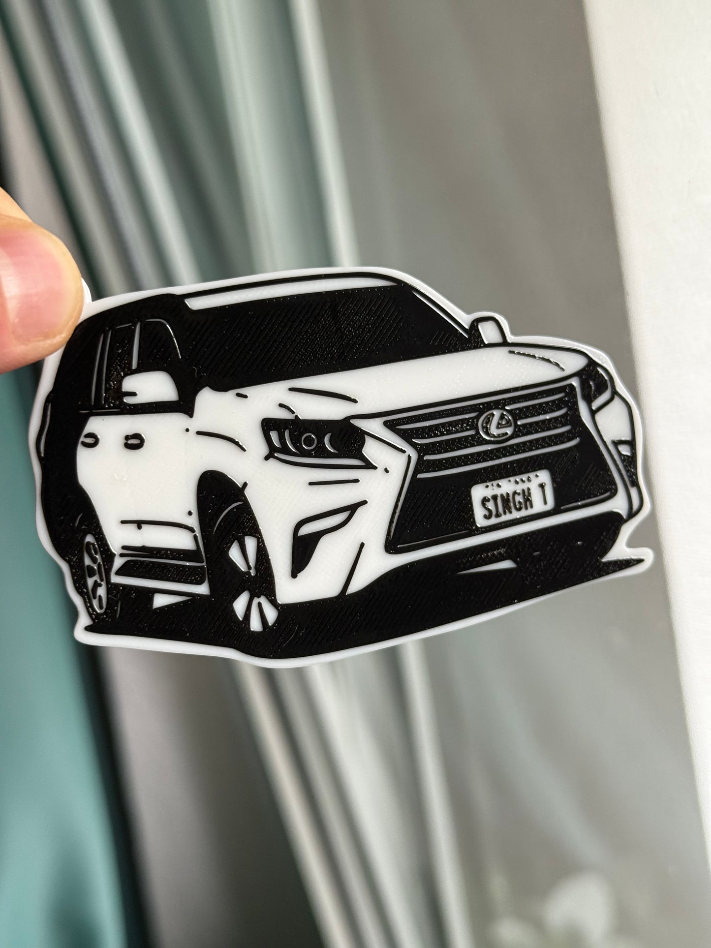 We turn YOUR CAR into a custom 3D keychain! 🚗✨